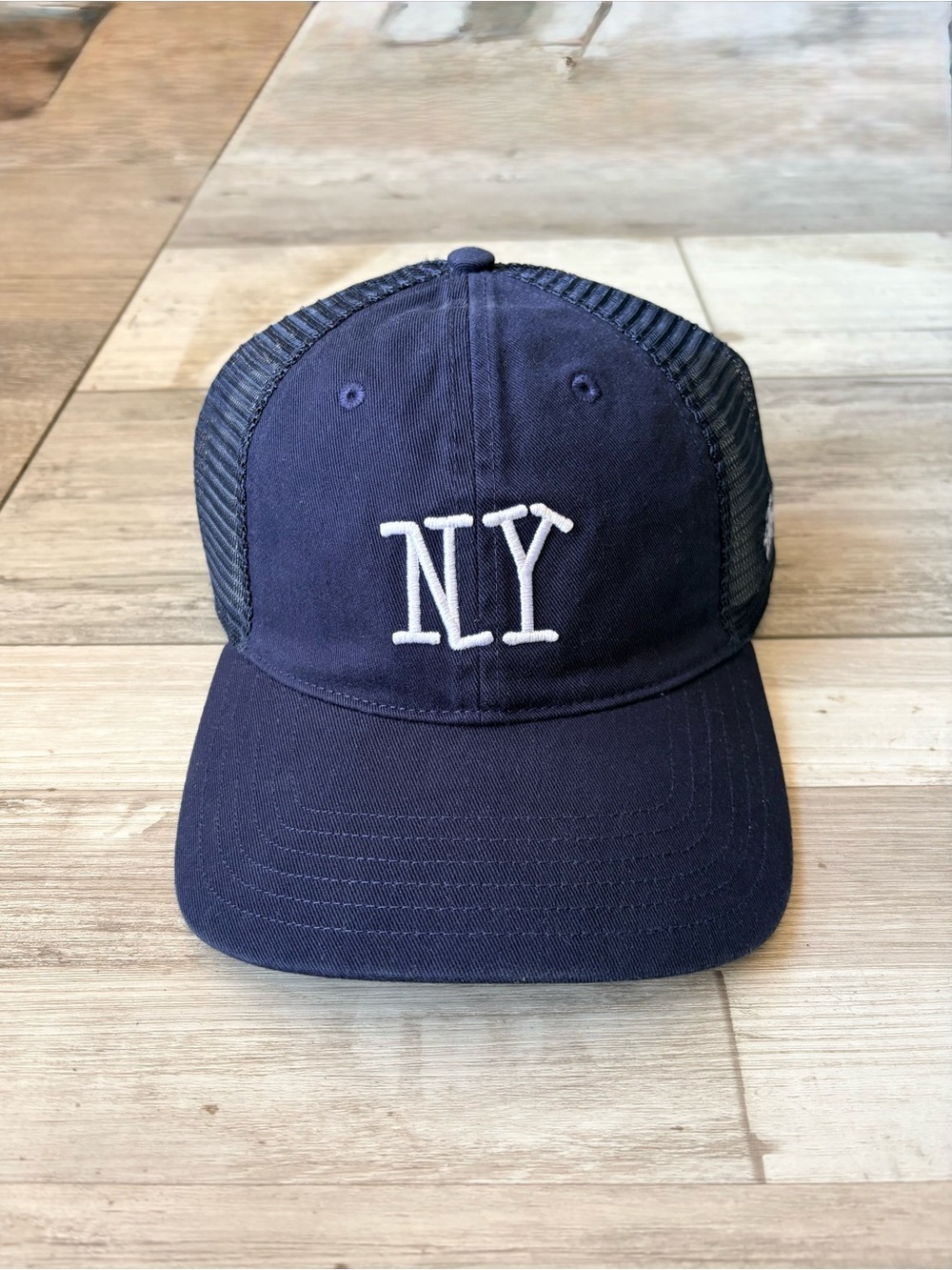 NWT Stussy New York Chapter Embroidered Cap Navy